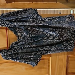 Suzanne Betro square neck tunic 3X